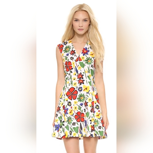 SUNO Dresses & Skirts - Suno Floral Mini Dress